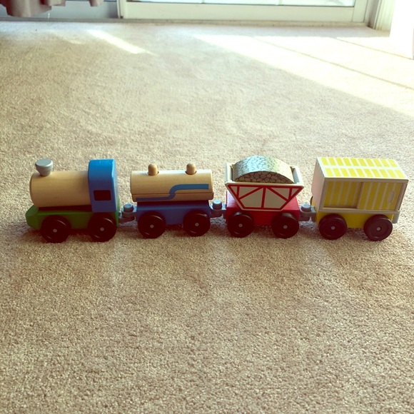 melissa and doug cargo train